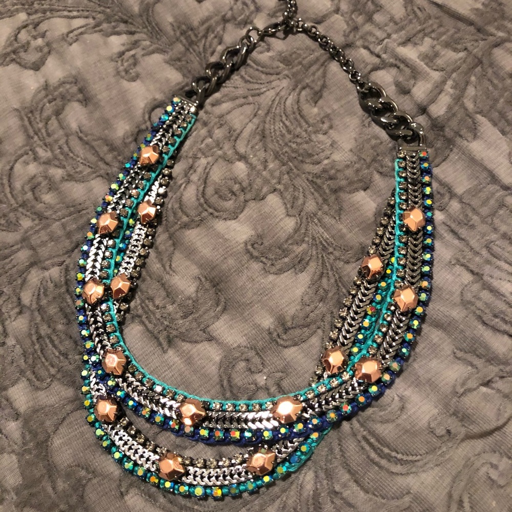 Stella & Dot Mercury Statement Necklace